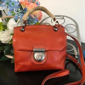 Old Trend Cypress- mini crossbody/ Leather/ color:cognac